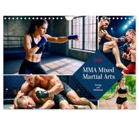 MMA Arts martiaux mixtes, Version française (Calendrier mural 2026 DIN A4 portrait), Calendrier CALVENDO mensuel