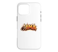 MMA Boxe Line Art Fighter Entraînement Gym Combat Cadeau Coque pour iPhone 16 Pro Max