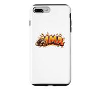 MMA Boxe Line Art Fighter Entraînement Gym Combat Cadeau Coque pour iPhone 7 Plus/8 Plus