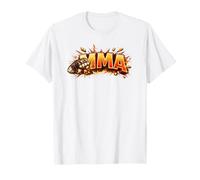 MMA Boxe Line Art Fighter Entraînement Gym Combat Cadeau T-Shirt
