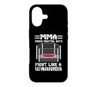 MMA Cage Fighting Fight Like A Worrior Mixed Martial Arts Coque pour iPhone 17