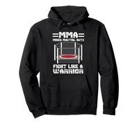 MMA Cage Fighting Fight Like A Worrior Mixed Martial Arts Sweat à Capuche