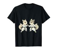 MMA écureuil jiu-jitsu kickboxing taekwondo amoureux des écureuils T-Shirt