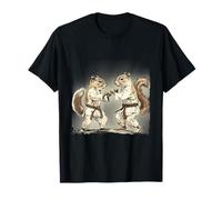 MMA écureuil kickboxing taekwondo jiu-jitsu amoureux des écureuils T-Shirt