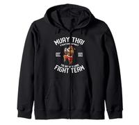 MMA Et Muay Thai Bear l'art du Combat Sweat à Capuche