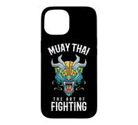 MMA Et Muay Thai : Tiger Demon - l'art du Combat Coque pour iPhone 15