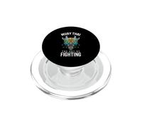 MMA Et Muay Thai : Tiger Demon - l'art du Combat PopSockets PopGrip pour MagSafe