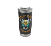 Mma Et Muay Thai tiger Head : L'art Du Combat Gobelet isotherme en acier inoxydable double paroi