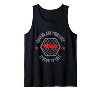 MMA Fight Citation MMA Touch Me and Your First Lesson is Free Débardeur