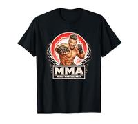MMA Fighter - Arts Martiaux Mixtes Guerrier Punch Combat T-Shirt