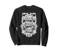 MMA Fighter Mixed Martial Arts Fear None Bruh Fist Crâne Sweatshirt