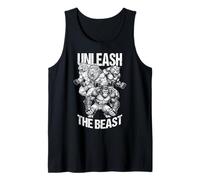 MMA Fighter Wild Animals Unleash The Beast Arts Martiaux Débardeur