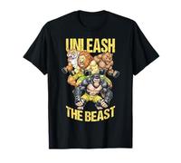 MMA Fighter Wild Animals Unleash The Beast Arts Martiaux T-Shirt