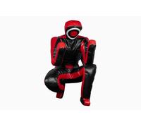 Mma Grappling Dummy Lutte BJJ Mannequin en vinyle Position assise Sac de frappe brésilien Judo Sac de frappe JIU Jitsu Soumission Autodéfense Entraînement Vinyle - Non rempli