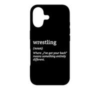 MMA Lutte Définition Drôle Sport Lutteurs Coque pour iPhone 17