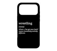 MMA Lutte Définition Drôle Sport Lutteurs Coque pour iPhone 17 Pro Max