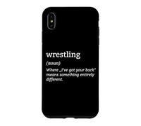 MMA Lutte Définition Drôle Sport Lutteurs Coque pour iPhone XS Max