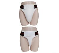 MMA - Protection des testicules - Coupe profonde - Noir - 23 x 20 cm | Bonnets profonds, protection complète, réduit le risque de blessure, pour la zone intime et le bas du ventre