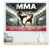 MMA UK - The ultimate fight (High Quality Premium Wall Calendar 2026 DIN A2 landscape),CALVENDO 12 Month Wall Calendar: Experience the power and intensity of MMA