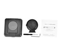 MMABEUTF Adaptateur de Monture d'objectif pour Appareil Photo G&D vers M43, Adaptateur de Mise au Point Manuelle en Alliage, réducteur de focale 0,71x, Filetage de trépied, Plein