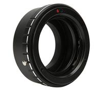 MMABEUTF Adaptateur d'objectif à Mise au Point Manuelle pour Minolta MD vers FX, Fonctionnement Manuel Complet, Mise au Point Infinie, Surface Mate usinée CNC, convertisseur de