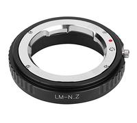 MMABEUTF Adaptateur d'objectif Manuel, Construction entièrement métallique, usiné avec précision, pour Monture F vers Appareil Photo EF, Ajustement sécurisé, placage, Pas de Jeu