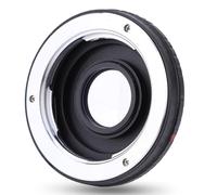 MMABEUTF Adaptateur Minolta MD vers E Mount, pour différentes Marques d'appareils Photo, Mise au Point Manuelle, Mise au Point Infinie, Construction en métal Durable, Design léger (MD-MA)