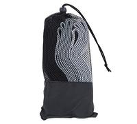 MMABEUTF Bandes de Fitness, pour Ceinture Extensible Yoga Pilates, pour Corde de Traction d'entraînement pour Femmes, Anneau d'exercice 3 pièces/Ensemble, Bandes d'entraînement (Noir Gris)