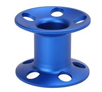 MMABEUTF Bobine de Doigt de plongée, pour Marque, Alliage d'aluminium Aviation, Haute résistance, légère, Portable, anticorrosion, sûre, Conception Creuse, idéale pour la plongée, (Bleue)