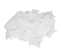 Mmabeutf croix à boue à bobine, pour la broderie de couture, planche d'enroulement de filetage à fil de fil en plastique, pack de 100pcs, organisateur d'artisanat durable, gestion