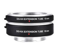 MMABEUTF Ensemble de Tubes d'extension Macro Automatique, pour la Photographie Macro, Tubes de 10 mm à 16 mm, Contacts électroniques, maintient la qualité Optique, Plans (DG-NX)