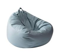 MMABEUTF EPP Bean Bag Chair, for Bedroom Sofa Bed, Breathable Fabric, Comfortable Lounge Chair, Large Size, for Balcony Relaxation (Ciel Bleu)