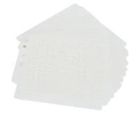 MMABEUTF Modèles de peinture mandala, matériel de meulage en PET pour une utilisation sûre, pochoirs de bricolage pour le scrapbooking, la fabrication de cartes, la décoration