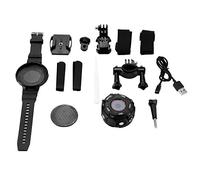 MMABEUTF Montre caméra pour Support magnétique en métal, vidéo HD 1080p, Photos 8 MP, Objectif Grand Angle 153 degrés, étanche 30 m, Longue durée de Vie de la Batterie,