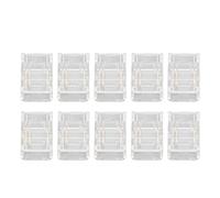 MMABEUTF Pour 3pin Connecteurs à bande LED de COB de 3pins, 10 pcs, bande à bande de bande rapide rapide sans soudure sans soudure, pour les lumières de bande