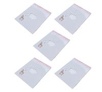 MMABEUTF pour 5pcs, pour Un Sac en Papier, Un Dessin animé Unique, Un Portable, Un fourre-Tout, présente Un Sac, pour Offrir des x (Trois Chats de Nuages)