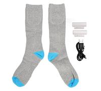 MMABEUTF Pour le chauffage électrique, 3 chaussettes réglables réglables à la température de l'engrenage, à batterie lavable et rechargeable