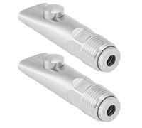 Mmabeutf pour Le Mamelon d'eau de Cochon, pour Les truies et Les porcelets, même Le Volume d'eau, l'acier Inoxydable, Le Fil Externe G1 / 2, Le Buveur de 2pcs (sans Filtre)