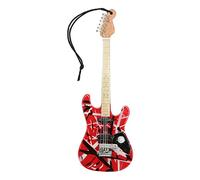 MMABEUTF pour le modèle de guitare, détails fins, grain de bois rouge, corps de Basswood, taille miniature, pour affichage de vitrine, pour décoration, pour offrir des cadeaux