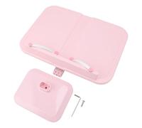 MMABEUTF Pour le rose, pour le livre de livres réglable, avec des clips de page, pour lire le livre de cuisine de recette de tablette (Type de levage)