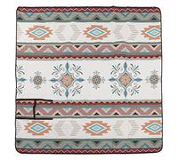 MMABEUTF pour Le Tapis de Camping, pour Tapis de Pique-Nique extérieur, Tissu Oxford 210D, imperméable imperméable, Couverture de Voyage Lavable à la Machine, Couvercle de Sol (Style A)