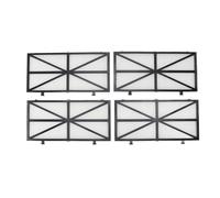 MMABEUTF pour Robot Nettoyeur de Piscine Dolphin, 4 Cartouches filtrantes de Rechange, Panneaux filtrants à Cartouche Ultra Fins, pour Dolphin 9991425-R4, Filtration améliorée,