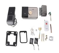 MMABEUTF Serrure d'entrée de porte intelligente, étanche, sécurité, empreinte digitale, mot de passe, serrure électronique de porte avec télécommande, pour maison, chambre à coucher,