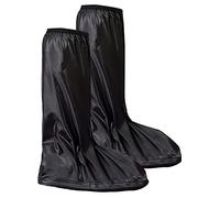 MMASPORT The Fight Evolution Couvre-chaussures bottes en PVC imperméables, antidérapantes, paire de couvre-chaussures, bottes de pluie protectrices, unisexe, réutilisables, Noir , 42 - 43