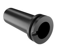 MMasters Creuset en graphite haute pureté 3 kg, outils de fusion de métaux pour torche, lingot pour or, argent, cuivre, fusion et moulage de bijoux