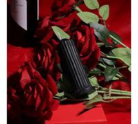 MMCCHB Bougie basse température, décor romantique, noir, non parfumé