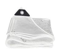 MMCUBE Bâche Transparente étanche 0.5m,1m,1.5m,2m,2.5m,3m,3.5m,4m,4.5m,5m Bâche armée de Protection en Plastique auvents de Jardin Extérieur,Épaissie 0.35mm/14milil (Size : 1x2m)