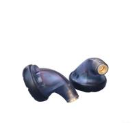 MMCX Pilote de moniteur intra-auriculaire Noir pour basses Boost Custom | Unité magnétique puissante, réponse basse fréquence profonde, immersive pour l'expérience des basses, style noir transparent