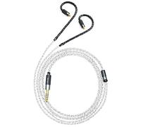 MMCX Plug 5N OFC plaqué argent + câbles pour écouteurs Shure SE846 SE535 SE425 AONIC 4 5 Xelento Remote T8iE T9iE Fidue A83 Sirius MkII Dunu DK3001Pro DK4001 W60 W80 (3,5 mm) CX)