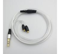 MMCX Shure se535 SE215 UE900 ligne de mise a niveau congelée imitation fil de casque universel